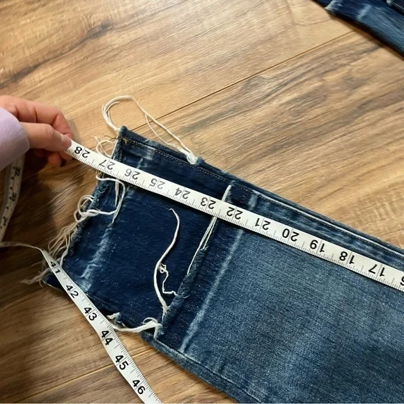 HUDSON Zooey High Rise Straight Leg Crop Jeans